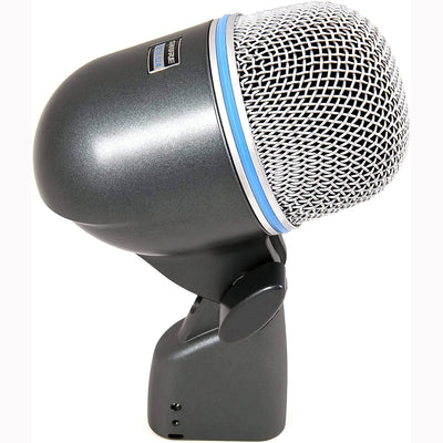 Shure Kick Drum Microphone, Supercardioid Dynamic Mic with High Output Neodymium Element, Locking Stand Adapter, Durable Steel Mesh Grille, and Shock Mount (BETA 52A)