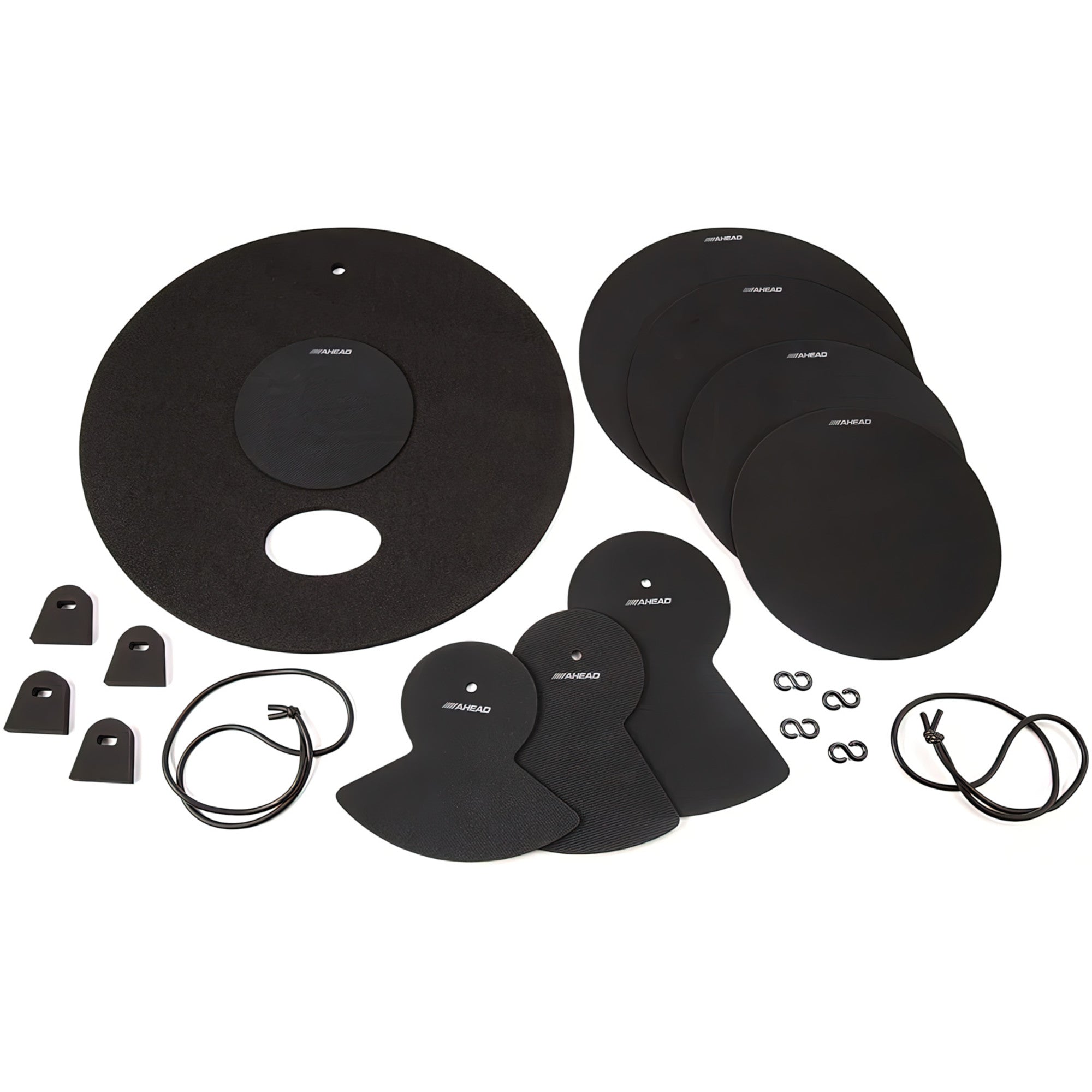 8Piece Fusion Drum Silencer Pack Interstate Music