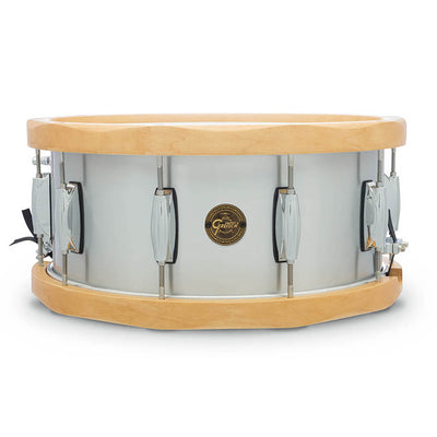 Gretsch Drums Gold Series 6.5x14" Wood Hoop Aluminum Snare Drum