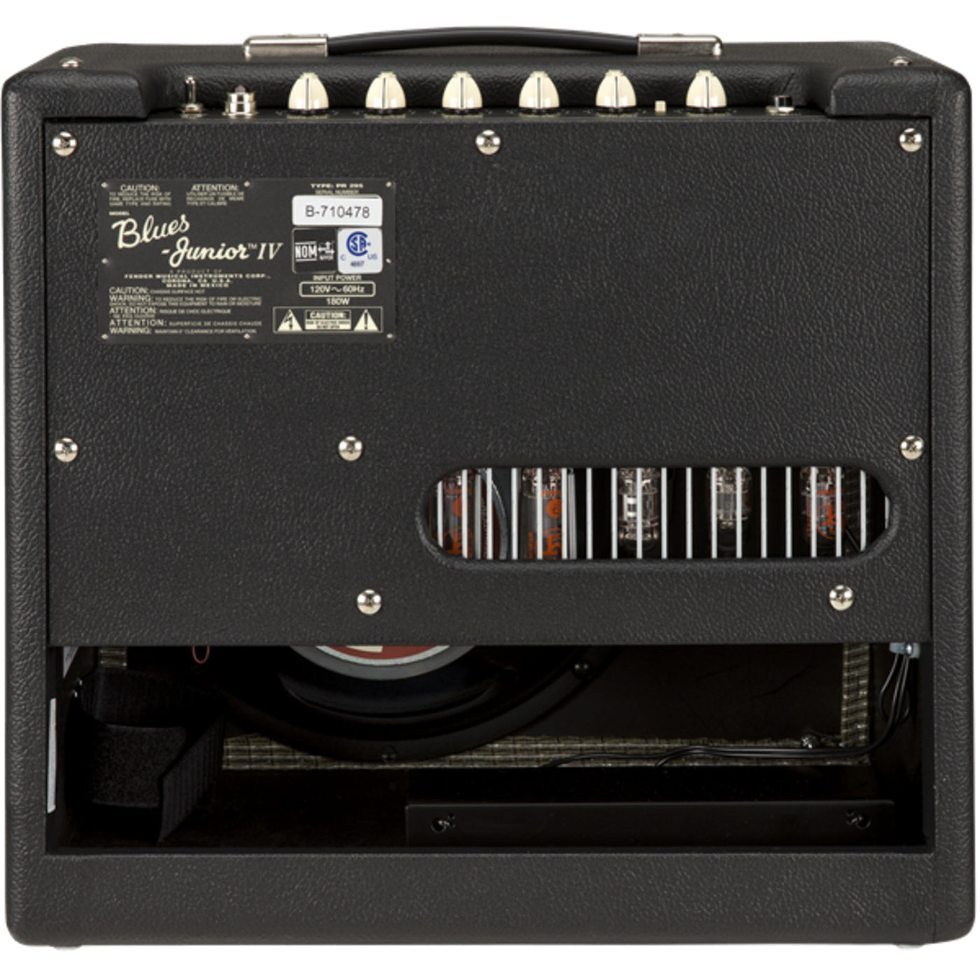 Fender Blues Junior IV Combo Amp, Black, 120V (2231500000)
