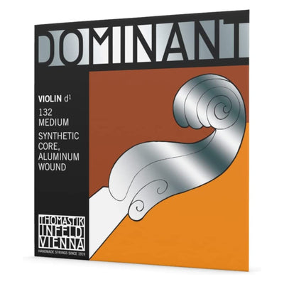 Thomastik-Infeld 1324/4 Dominant Nylon Core Violin D-String, Medium Gauge, 4/4 Scale