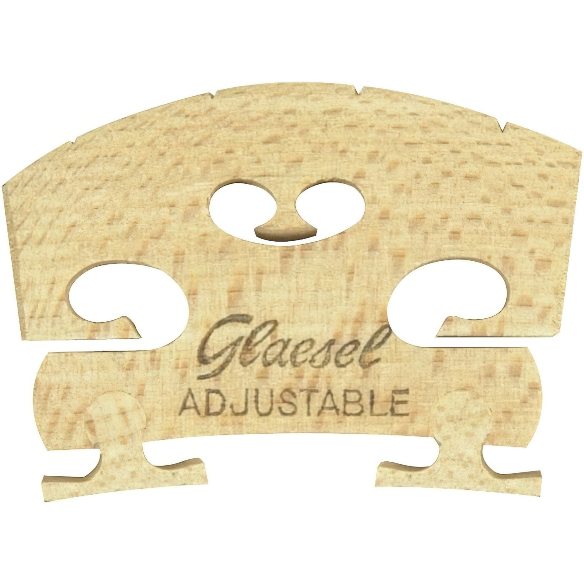 Glaesel Self Adjusting Violin Bridge, Medium Interstate Music