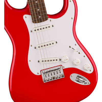 Squier Sonic Stratocaster HT Electric Guitar, Torino Red (0373250558)