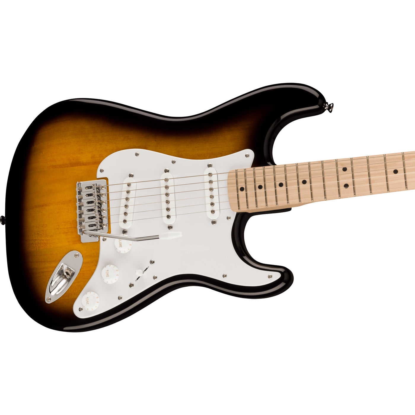 Squier Sonic Stratocaster Electric Guitar, Two-Color Sunburst (0373152503)