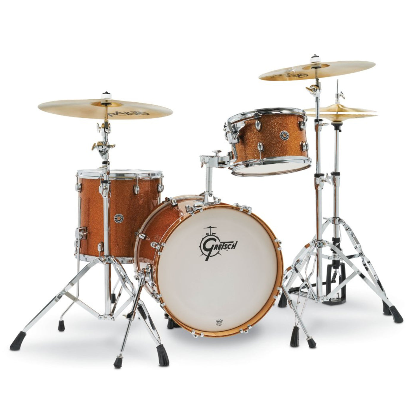 Gretsch Catalina Club 3 Piece Shell Pack (18/12/14), Bronze Sparkle