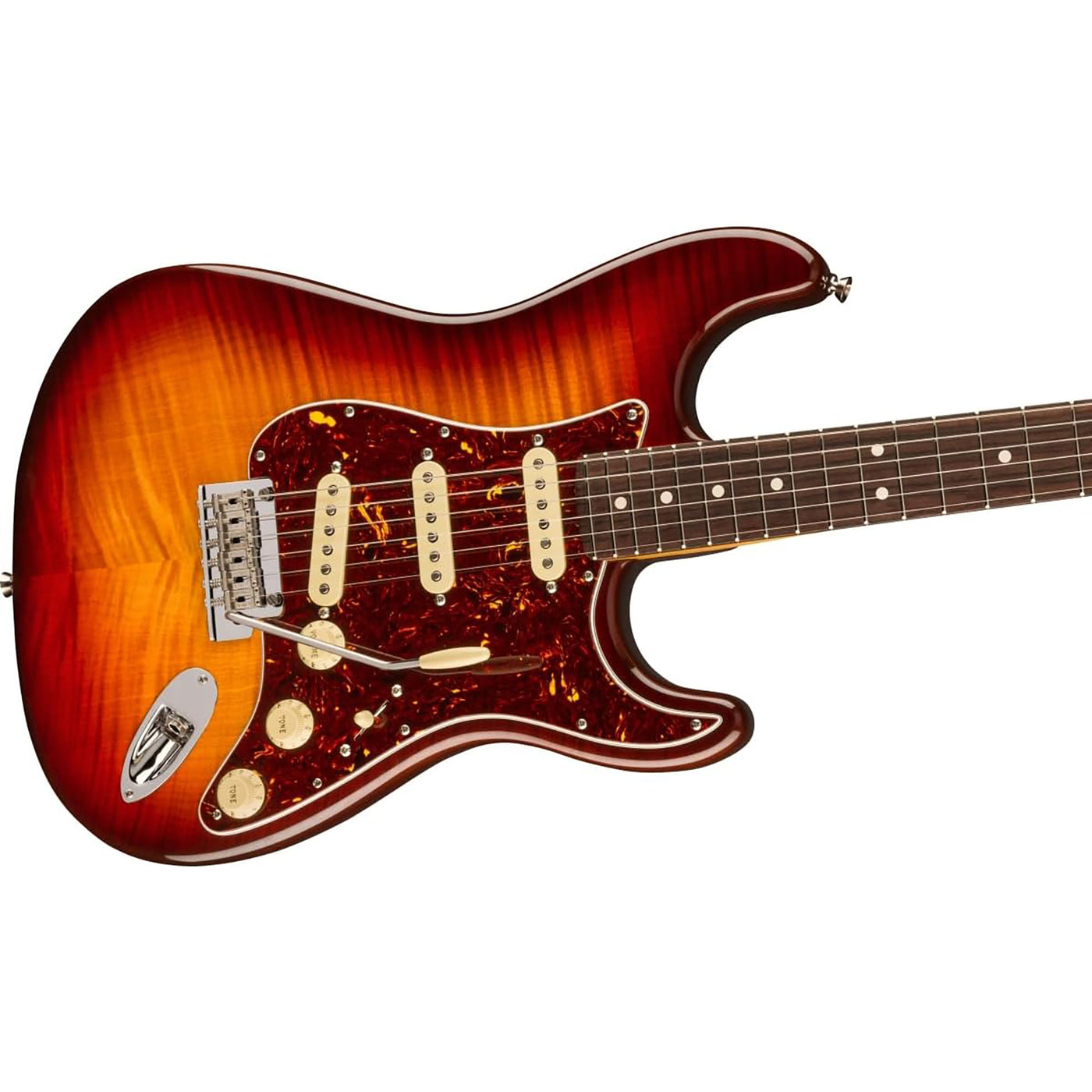 Fender 70th-Anniversary American Professional II Stratocaster Electric Guitar with Rosewood Fingerboard - Comet Burst (0177000864)
