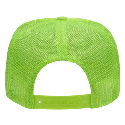 Scout Speer - Your Next Mistake - Neon Green & Blue Hat