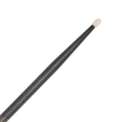 Zildjian Z Custom Limited-Edition Drumsticks - 5B, Nylon Tip, Black Chroma (Z5BCBN-ZC)