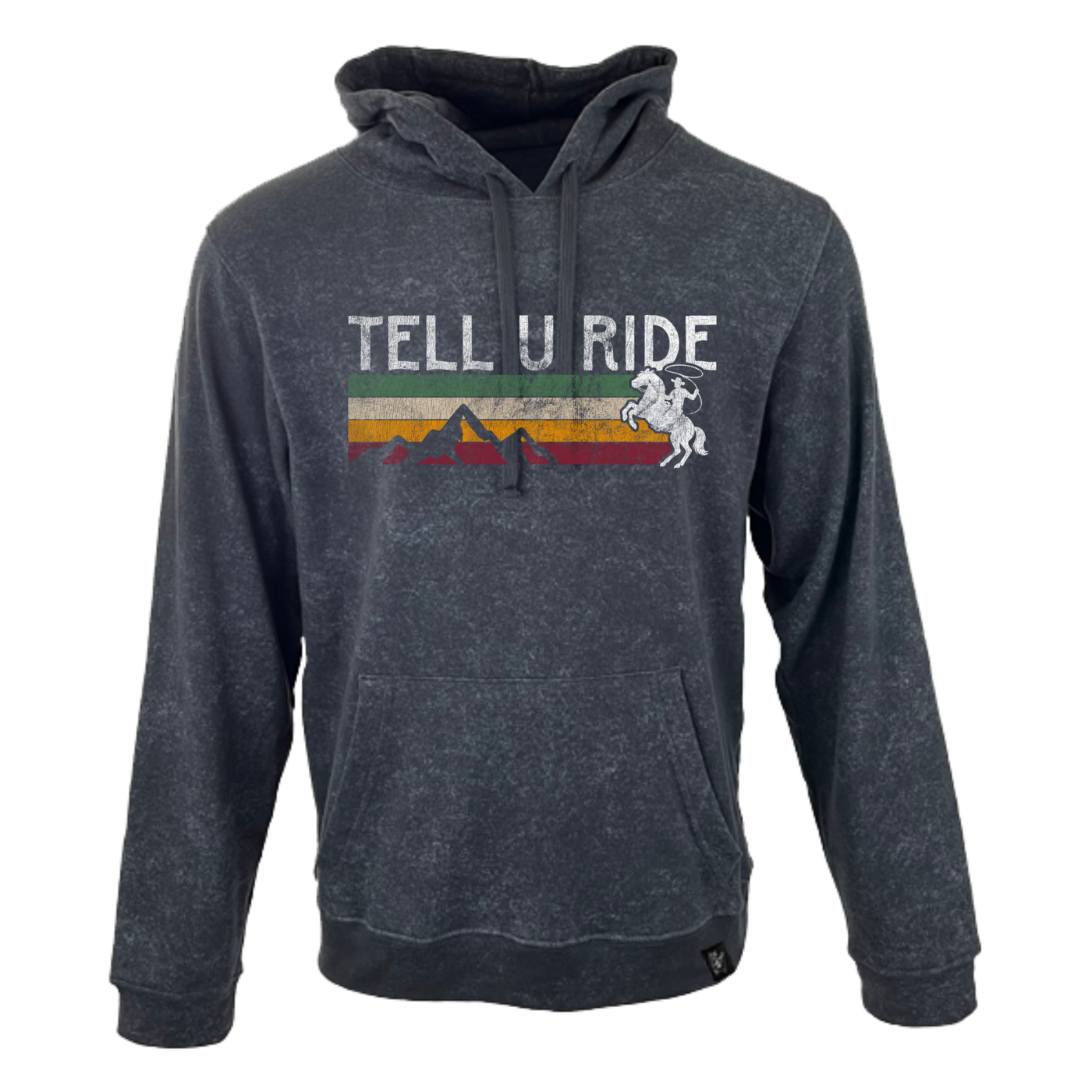 Scout Speer - Tell U Ride - Vintage Black Hoodie