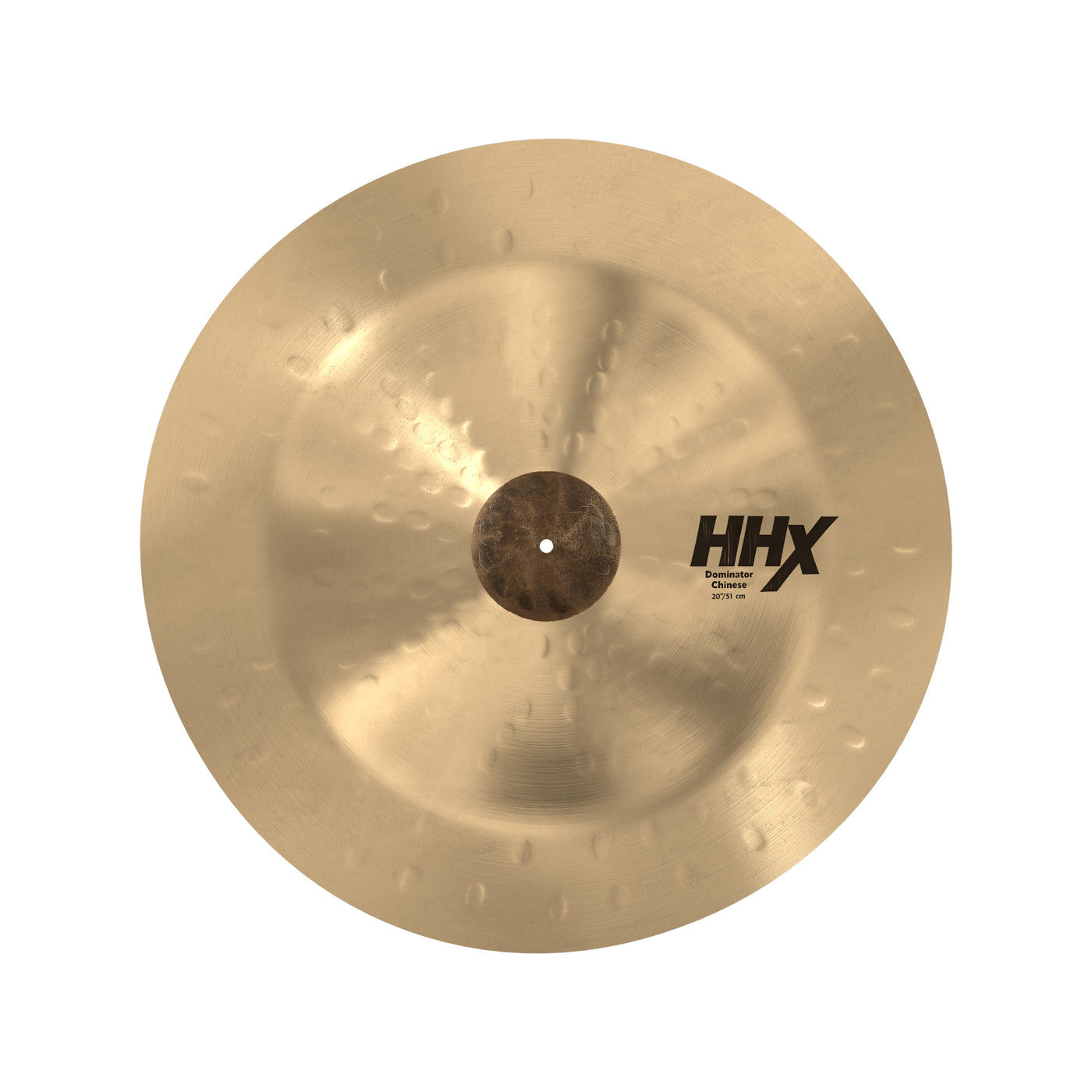 Sabian HHX Dominator China Cymbal with Raw Bell and HHX Hammering, 20-Inch