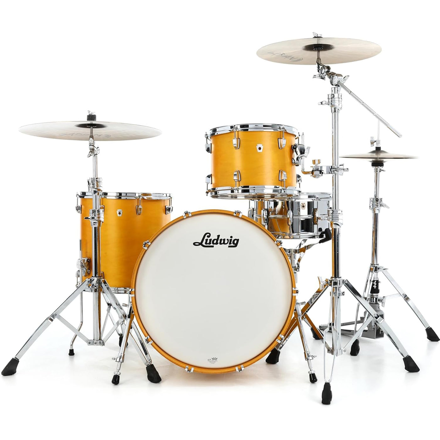 Ludwig Neusonic Fab 22" 3 Piece Shell Pack, Satin Golden Slumbers