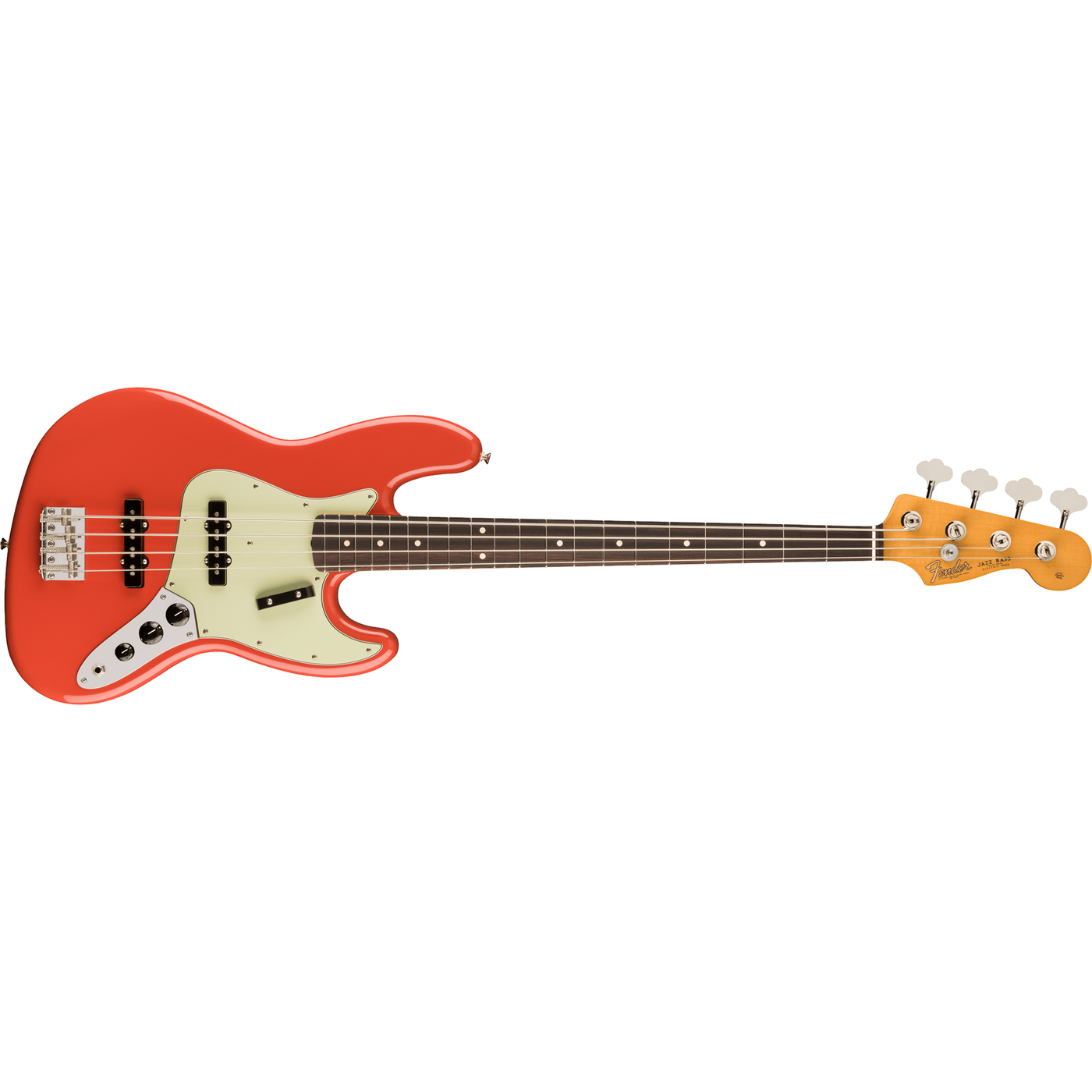 Fender Vintera II '60s Jazz Bass, Fiesta Red with Rosewood Fingerboard