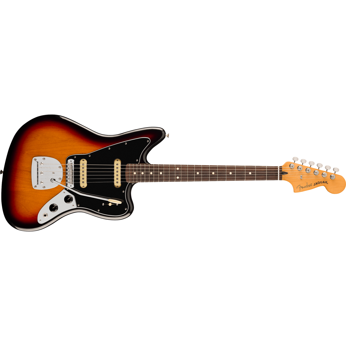 Fender Player II Jaguar®, Rosewood Fingerboard, 3 Color Sunburst