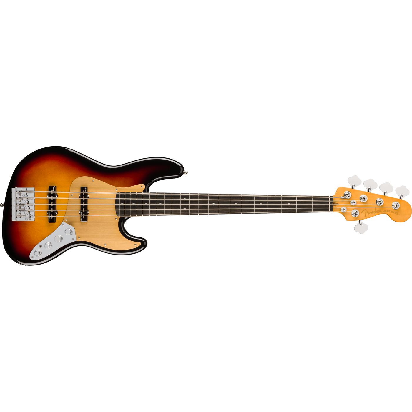 Fender American Ultra II Jazz Bass V, Ebony Fingerboard, Ultraburst