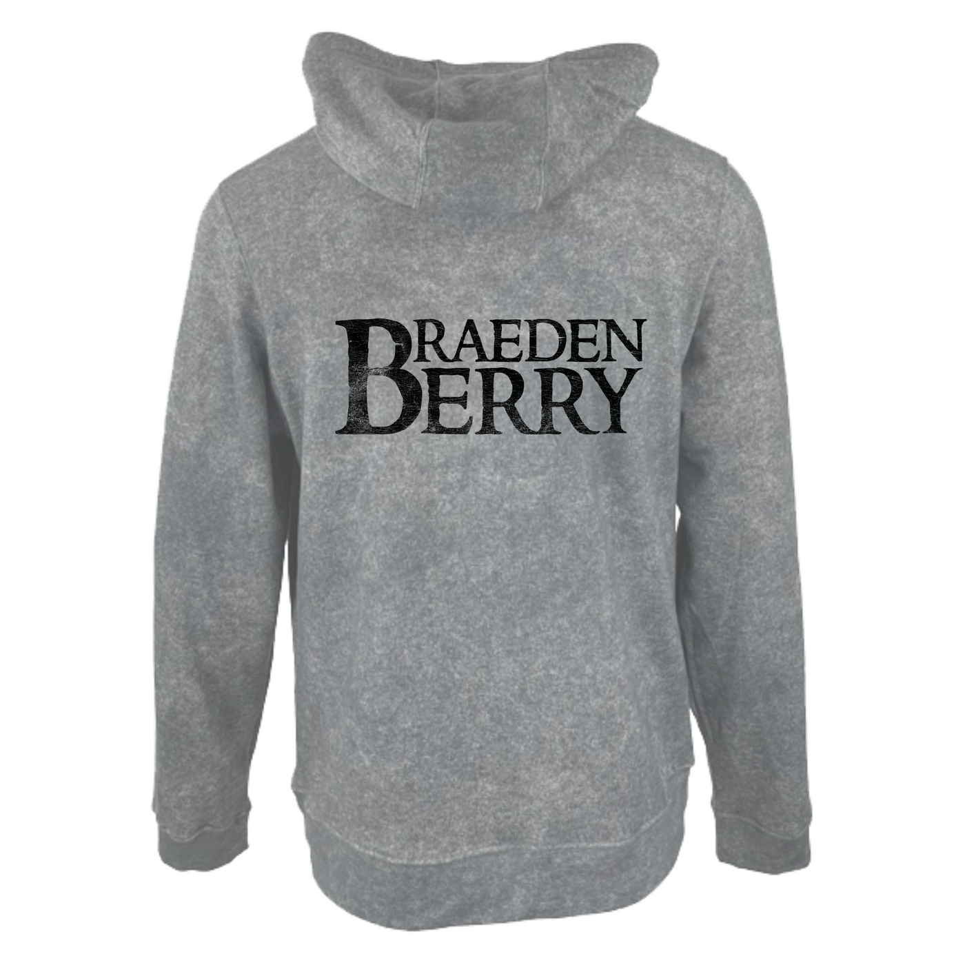 Braeden Berry - Logo Hoodie: Vintage Grey