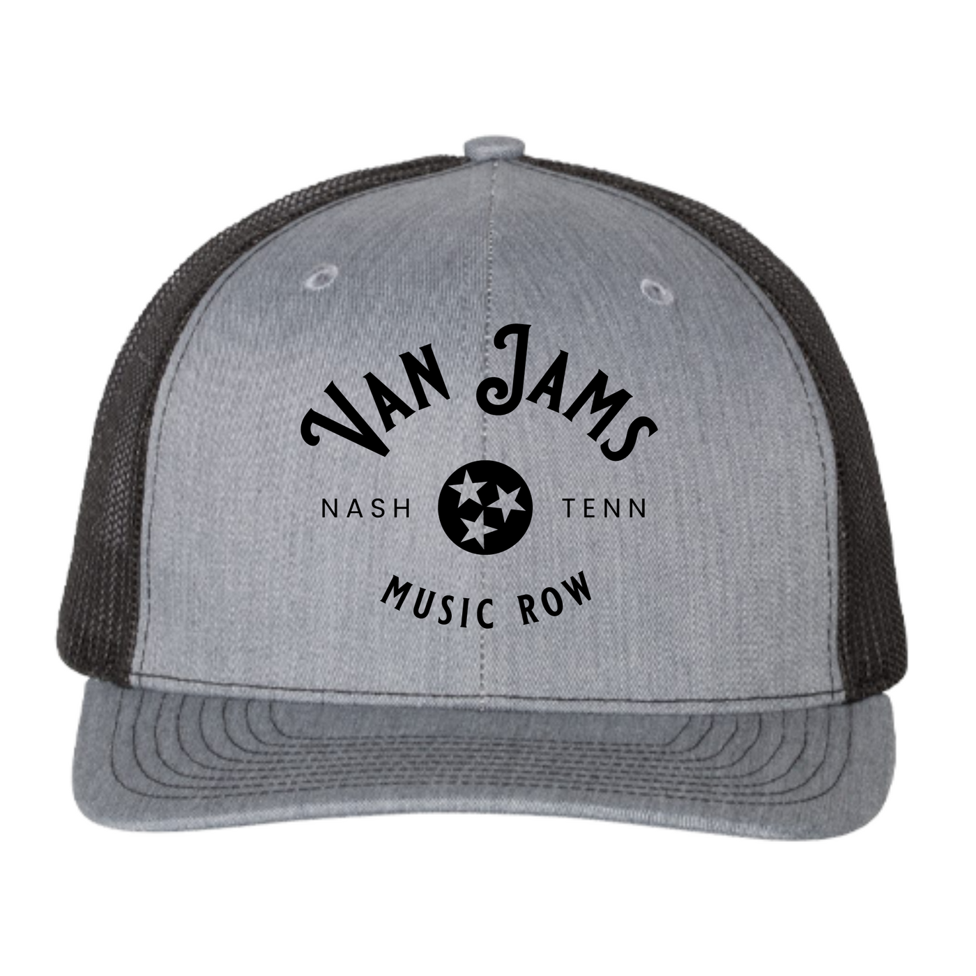 Van Jams - Snap Back Hat: Gray/Black