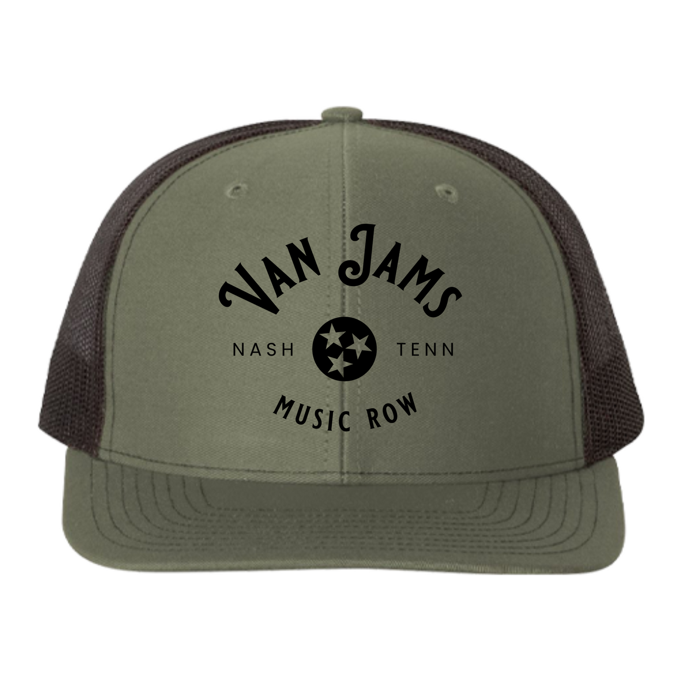 Van Jams - Snap Back Hat: Loden/Black
