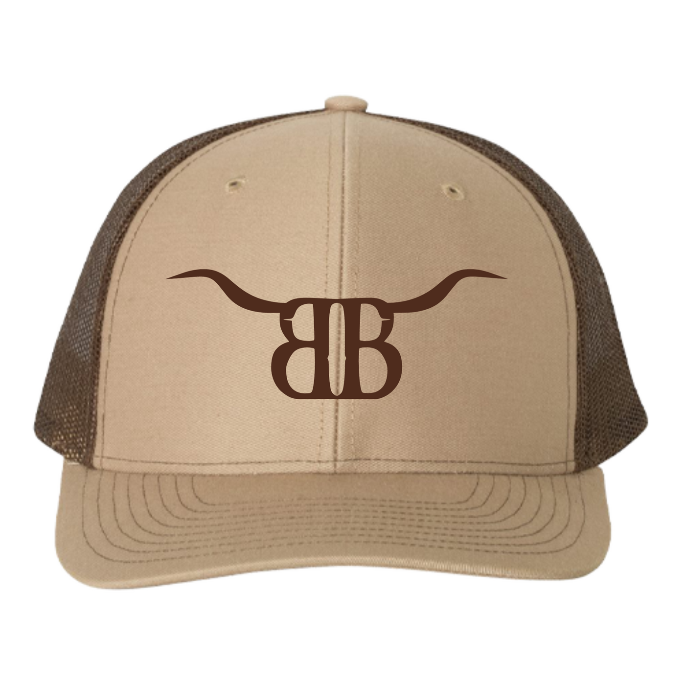 Braeden Berry - Logo Hat: Khaki/Coffee
