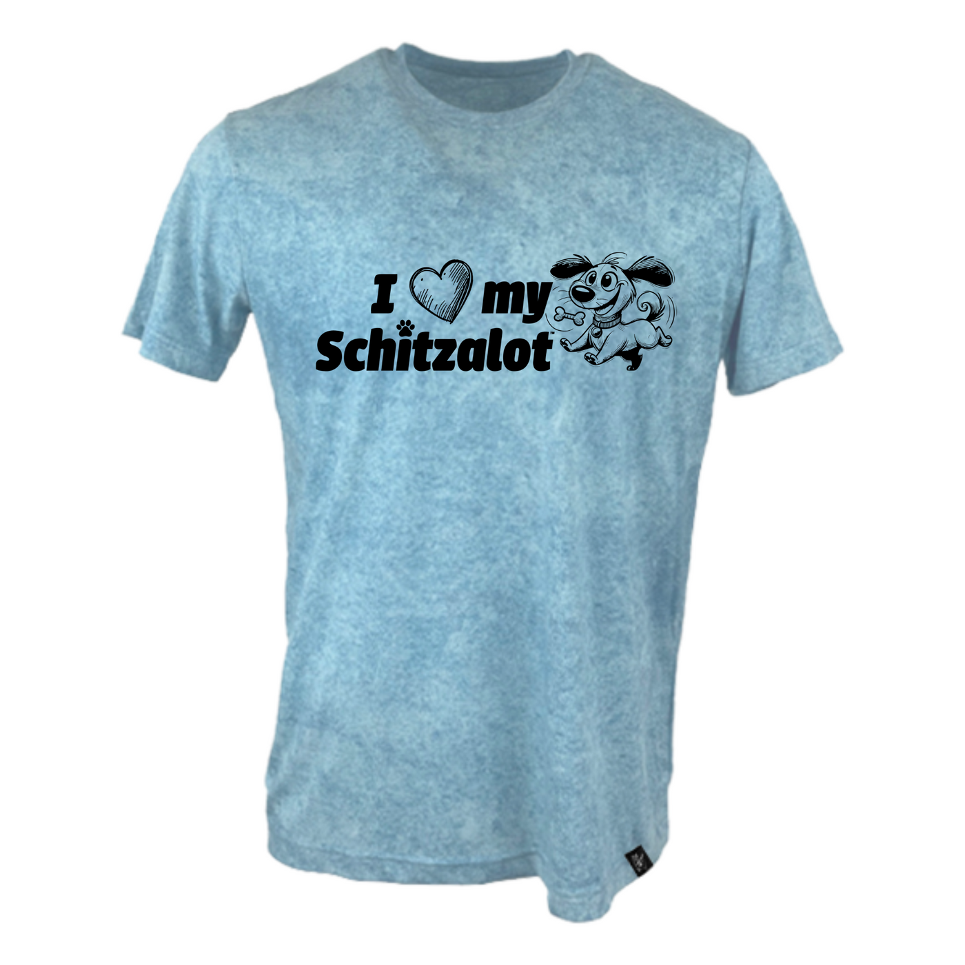 Schitzalot - Logo Shirt - Vintage Blue
