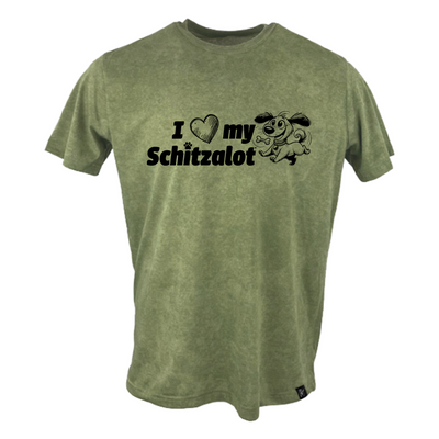 Schitzalot - Logo Shirt - Vintage Green