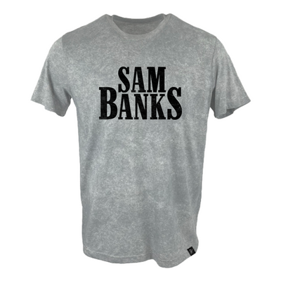 Sam Banks - Logo Shirt - Vintage Gray