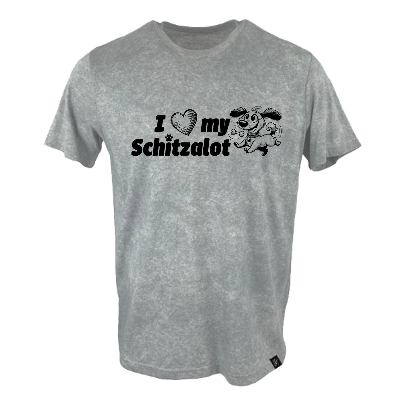 Schitzalot - Logo Shirt - Vintage Grey