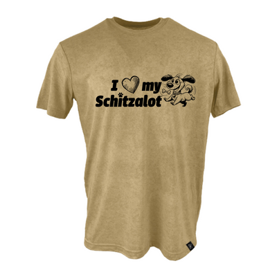 Schitzalot - Logo Shirt - Vintage Khaki