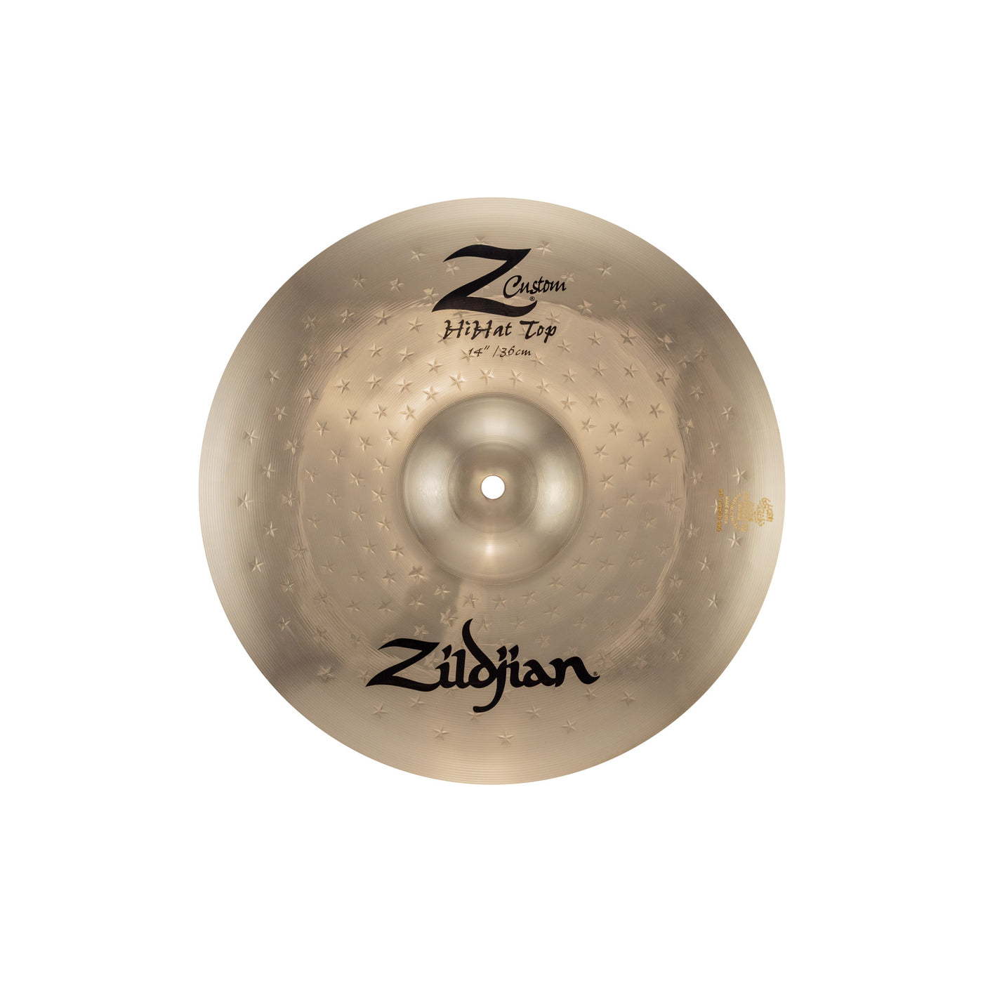 Zildjian Z Custom Hi-hat Cymbal, Top - 14-Inch (Z40102)