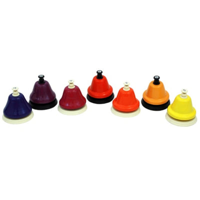 Chroma-Notes 7-Note Expanded Range Desk Bell Set