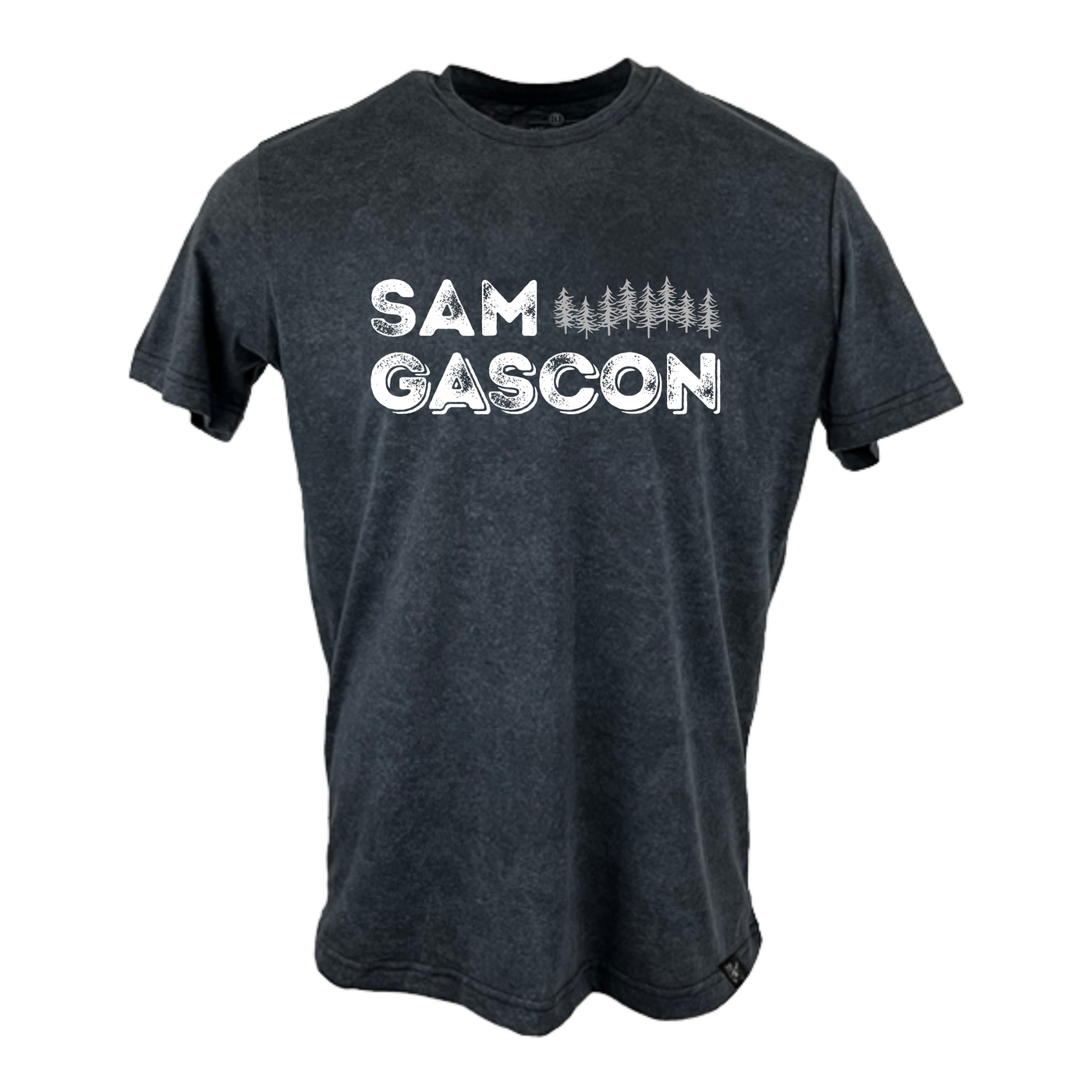 Sam Gascon - Stacked Logo Shirt - Vintage Black