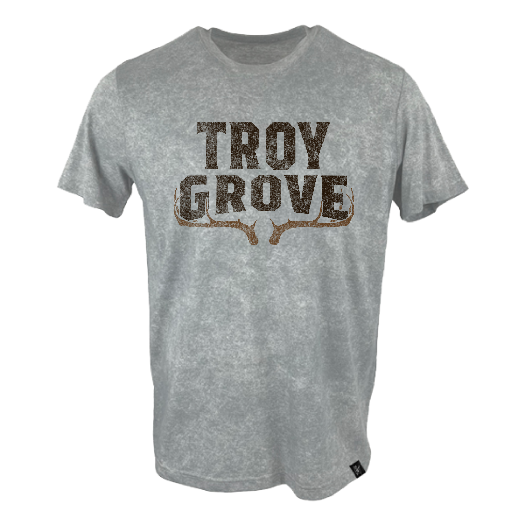 Troy Grove - Logo Shirt - Vintage Gray – Interstate Music