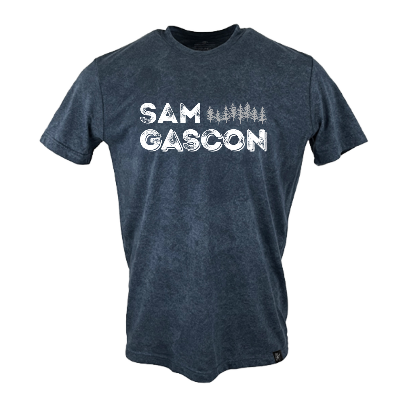 Sam Gascon - Stacked Logo Shirt - Vintage Navy