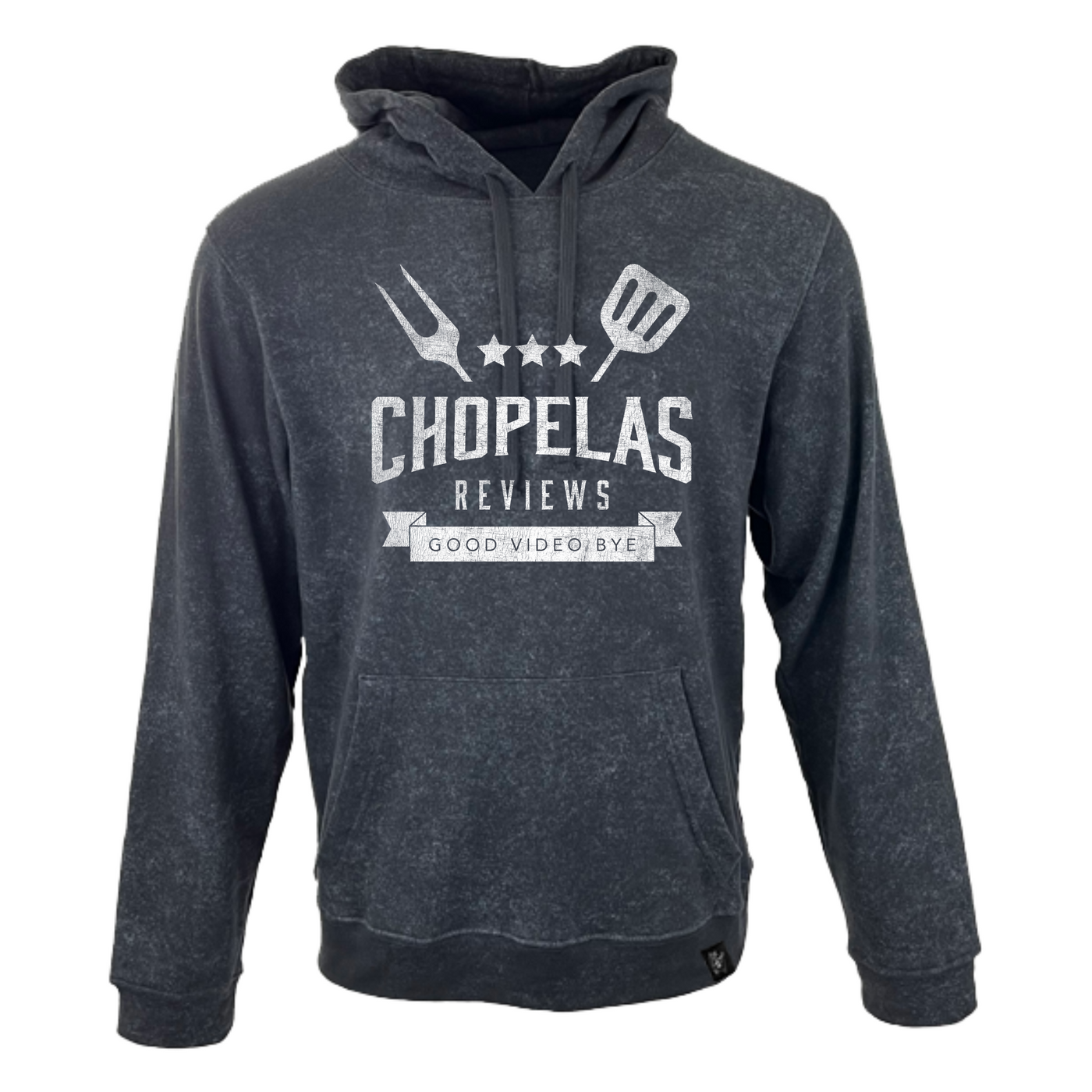 Justin Chopelas - Logo Hoodie - Vintage Black