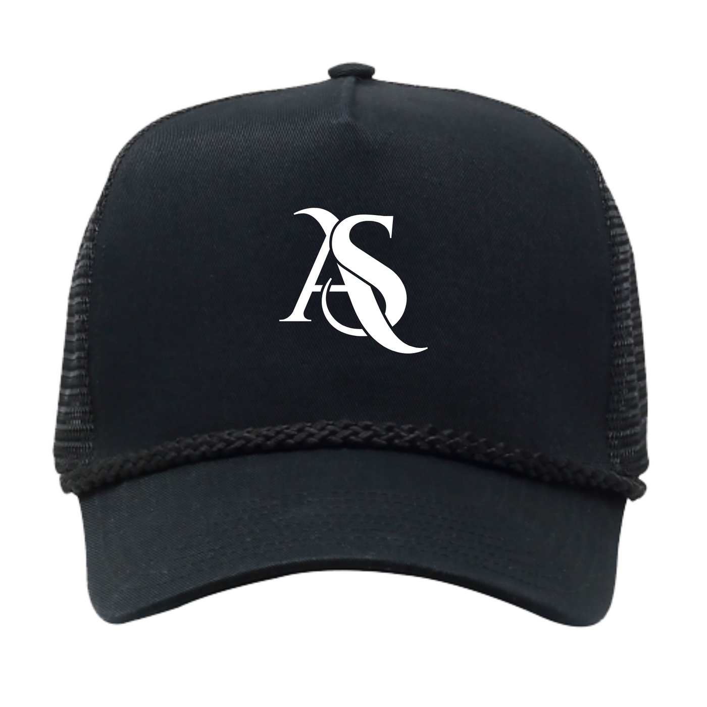 Absolute Silence  - Corded Trucker Hat: Black