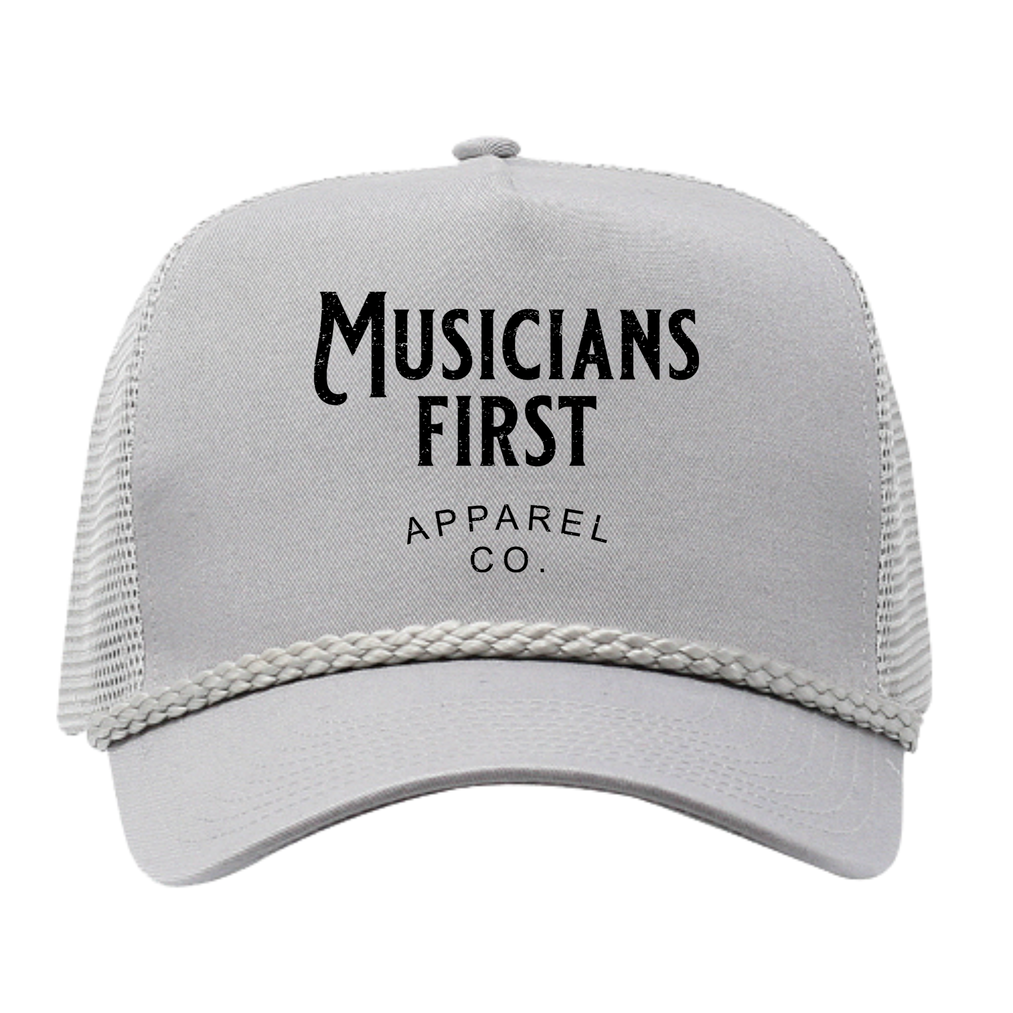 Musicians First Apparel Co. - Snap Back Corded Hat: Gray – Interstate Music
