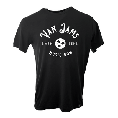 Van Jams - Classic Logo T-Shirt: Solid Black