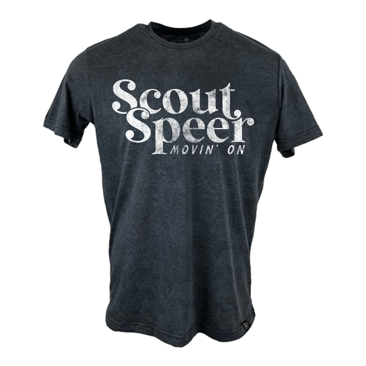 Scout Speer - Album Logo Shirt - Vintage Black
