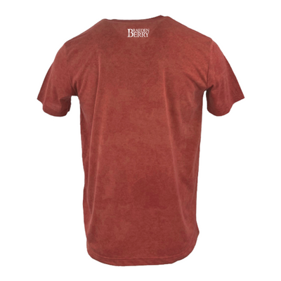 Braeden Berry - Logo T-Shirt: Vintage Crimson
