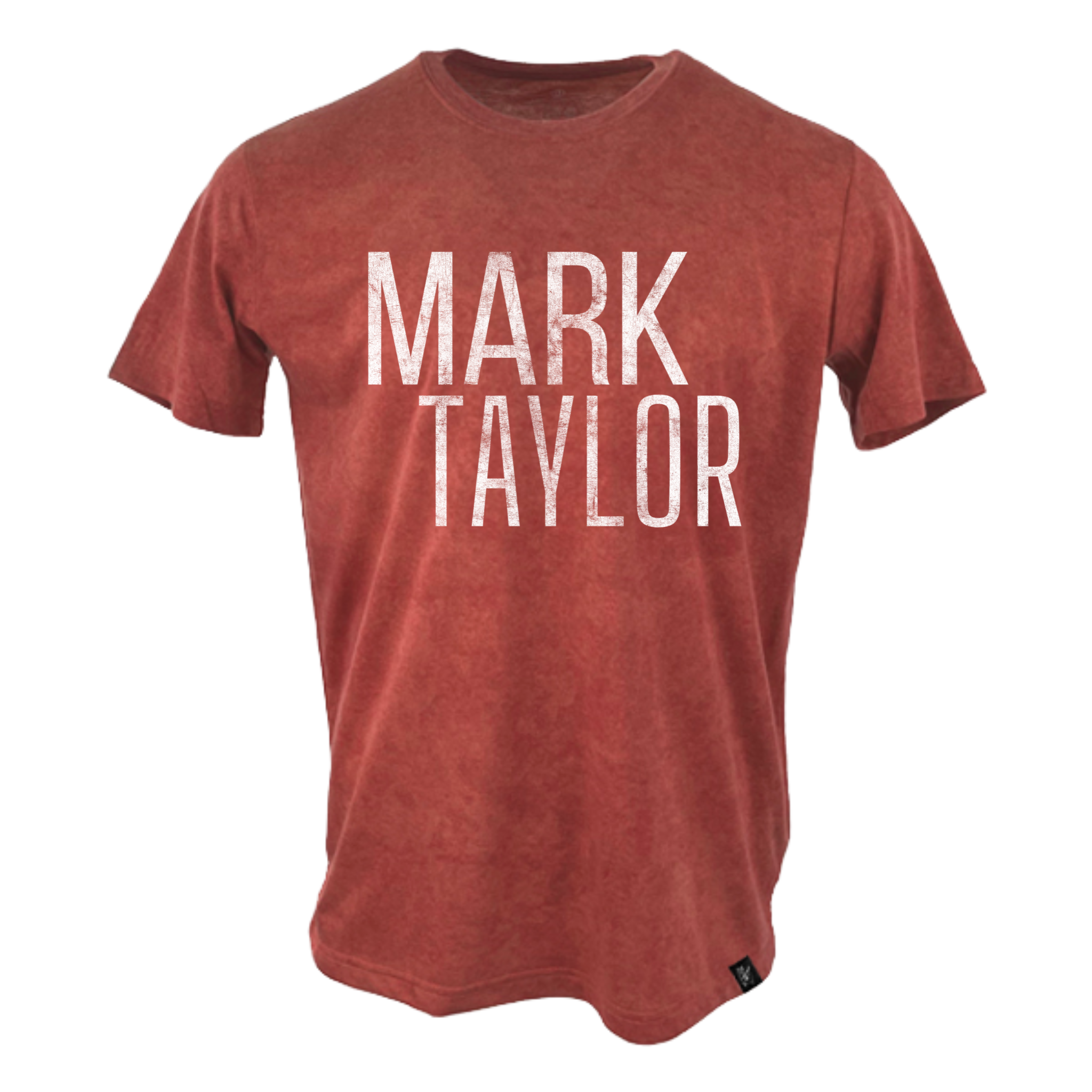 Mark Taylor - Logo Shirt - Vintage Crimson – Interstate Music