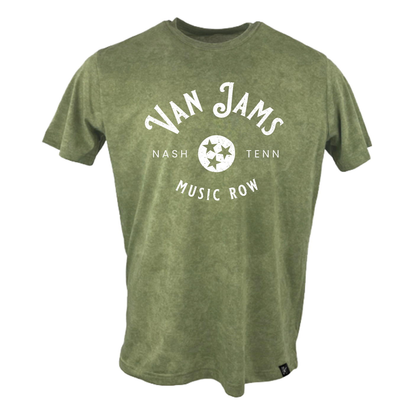 Van Jams - Classic Logo T-Shirt: Vintage Geen