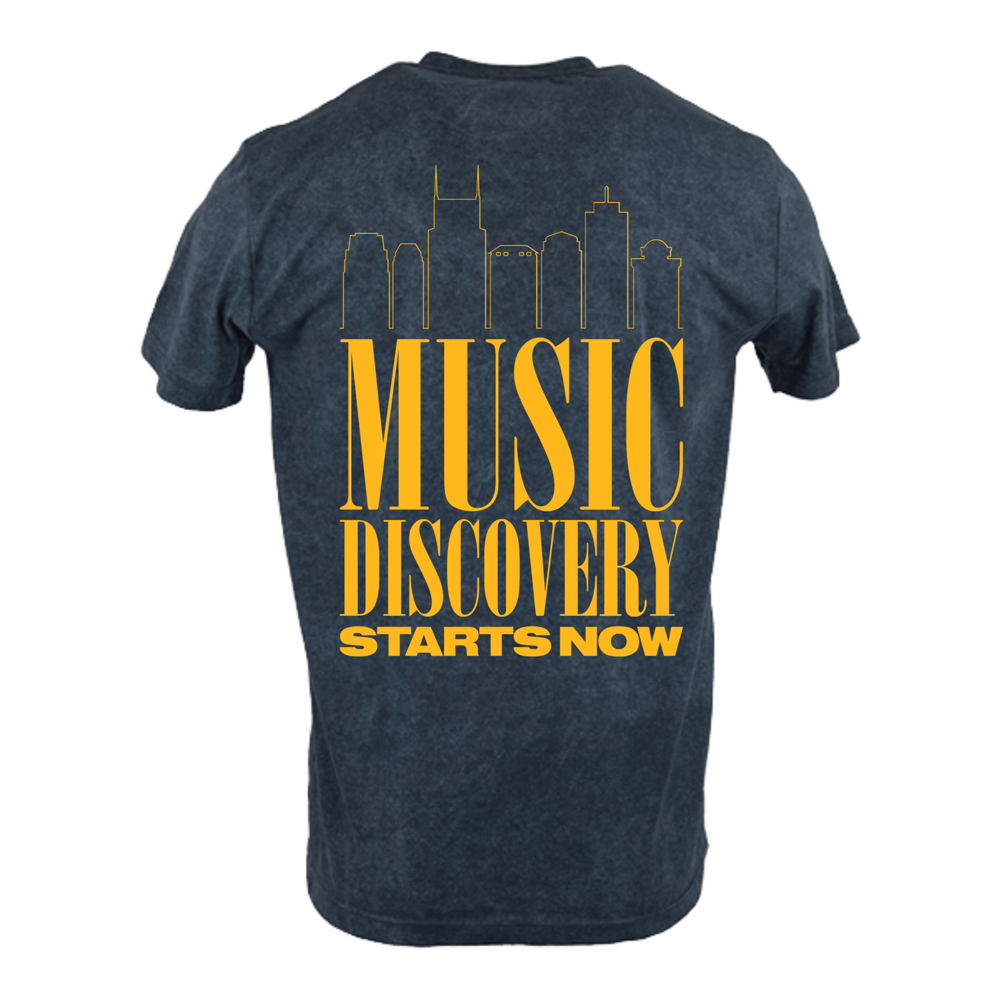 THE 615 HOUSE - Music City T-Shirt: Vintage Navy