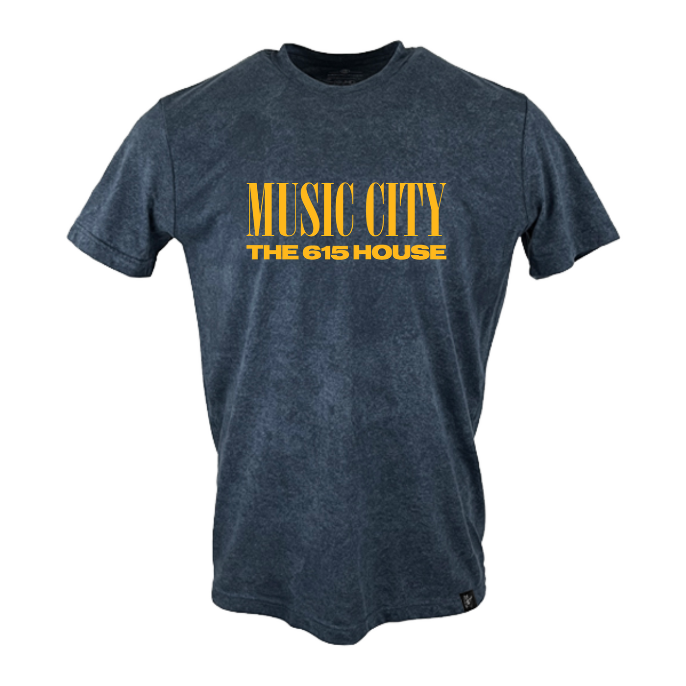 THE 615 HOUSE - Music City T-Shirt: Vintage Navy