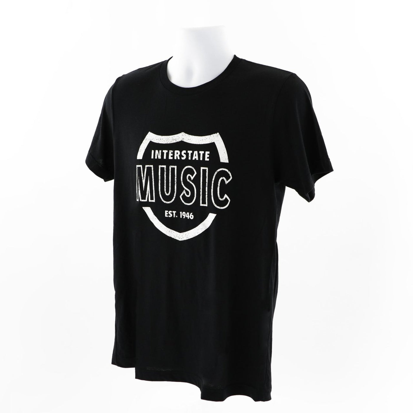 Interstate Music Short Sleeve T-Shirt - Unisex, Black, Medium