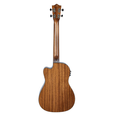 Lanikai All Solid Mahogany Baritone A/E Ukulele with Foam Case