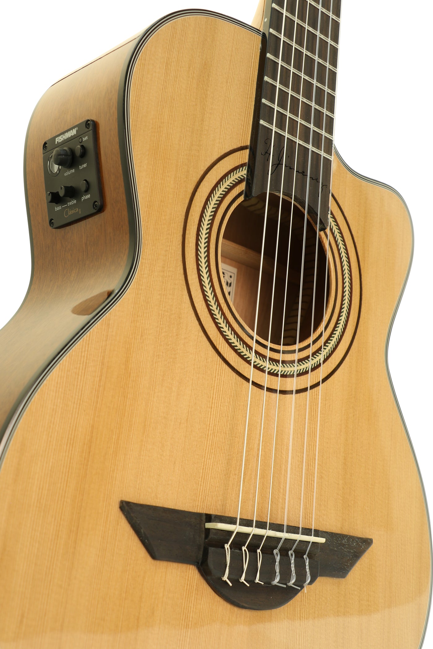 H. Jimenez Acoustic Electric Requinto with Gig Bag