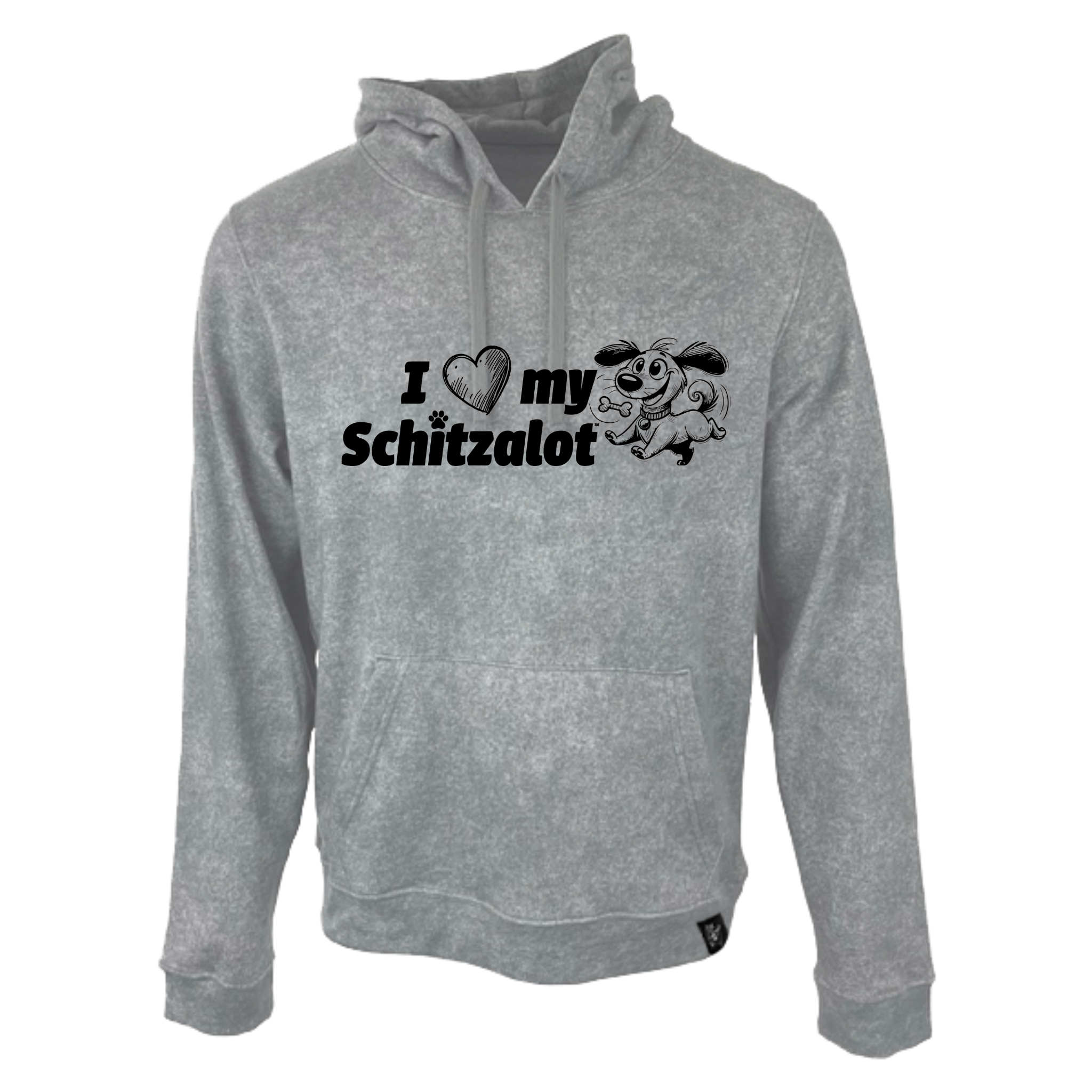 Schitzalot - Logo Hoodie - Vintage Grey – Interstate Music