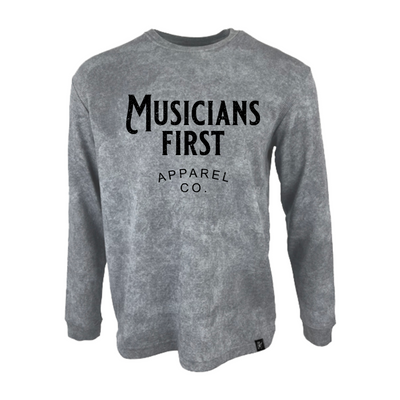 Musicians First Apparel Co. - Logo Thermal: Vintage Gray