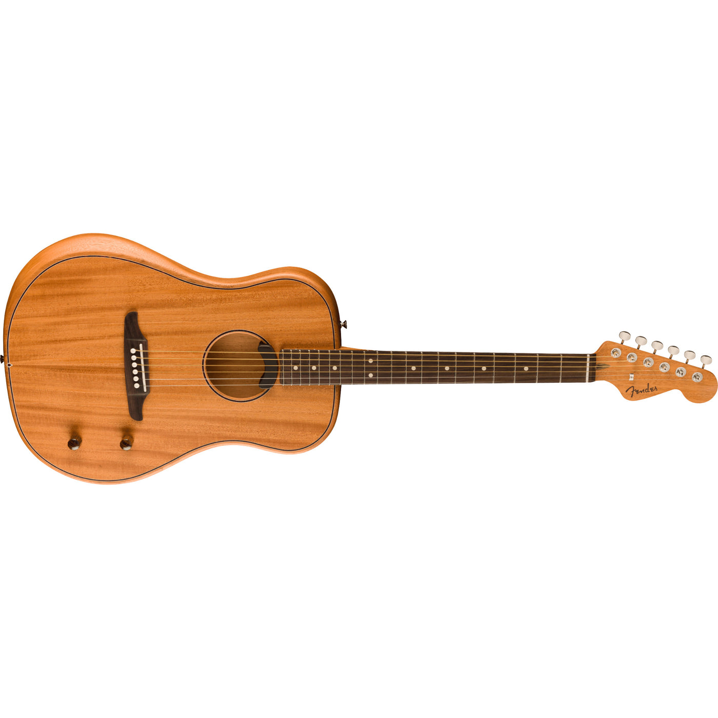 Fender Highway Series Dreadnought Acoustic Electric Guitar, All-Mahogany (717669537609)