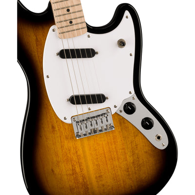 Squier Sonic Mustang Electric Guitar, Two Color Sunburst (0373652503)