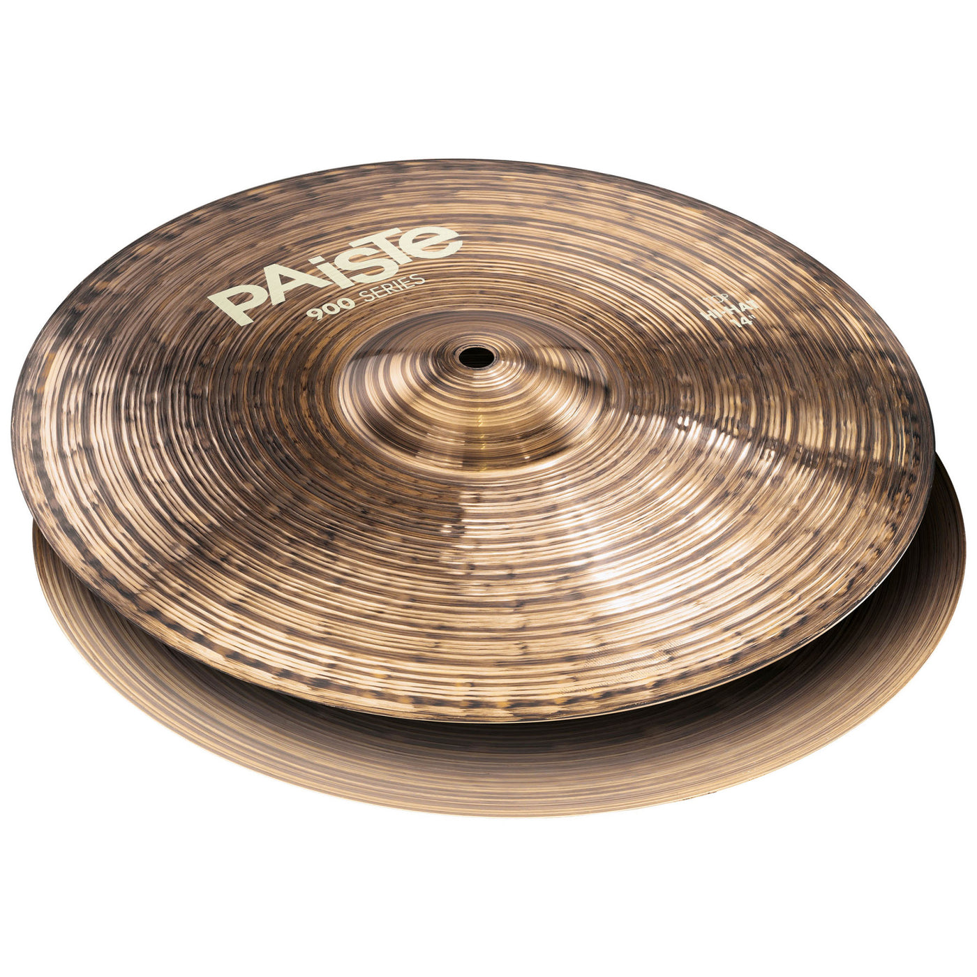 Paiste Hi-Hat Cymbals, 900 Series, Percussion Instrument for Drums, 14"
